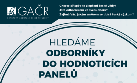 GA ČR – výzva na nominaci – hodnotící panely